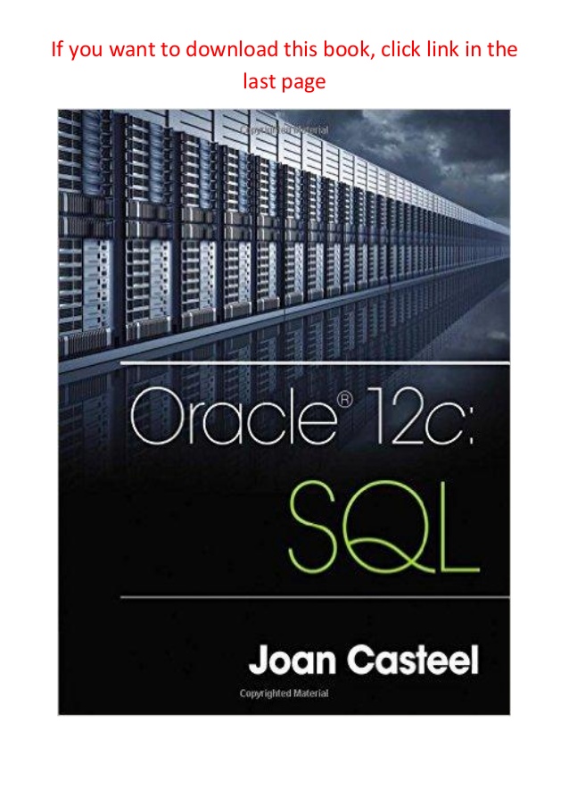 Oracle Database 12c The Complete Reference Pdf Free Download